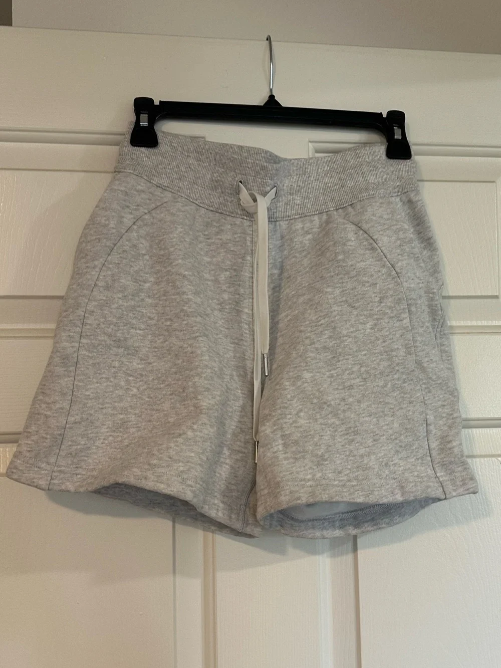 Lululemon grey scuba sweat shorts